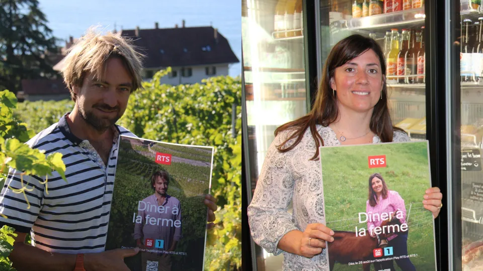 Viticulteur à Rivaz au domaine des Dyrades, André Bélard emmènera ses convives dans les vignes dans l’émission de ce vendredi. Ce sera ensuite au tour de Natacha Sottas et son mari de faire découvrir leur ferme-chèvrerie sur les hauts de Glion lors du dernier épisode.