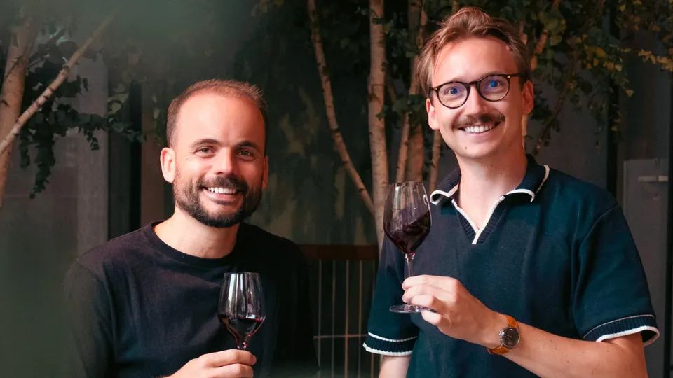 Les fondateurs de la plateforme de sommellerie digitale