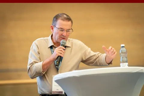 L'entrepreneur Yvan Vouillamoz, co-organisateur du Forum économique du Chablais